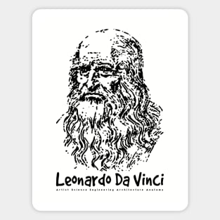 Leonardo Da Vinci Magnet